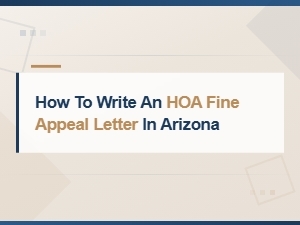 How to Appeal an Hoa Fine in Arizona